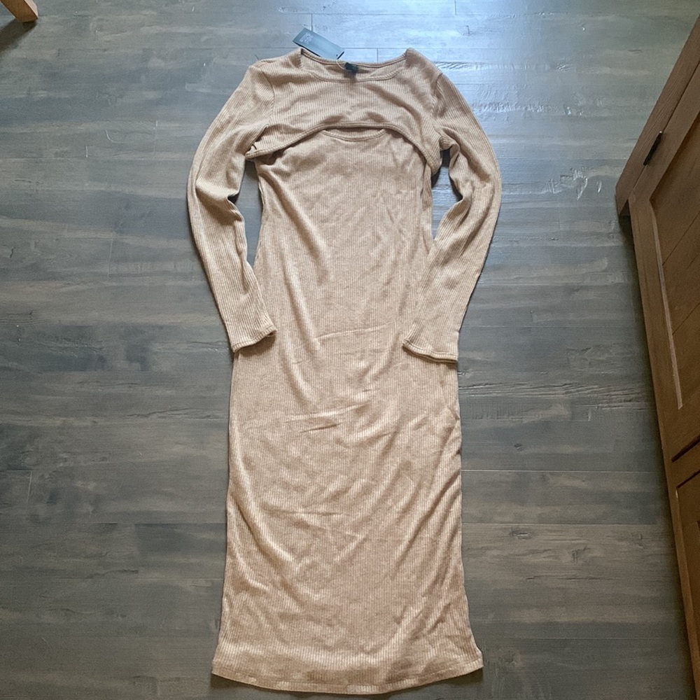 NWT Wild Fable Bodycon Two Piece Midi Dress